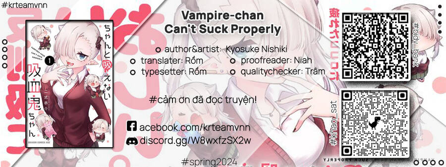 Vampire-Chan Can't Suck Properly Chương 30 - Trang 0